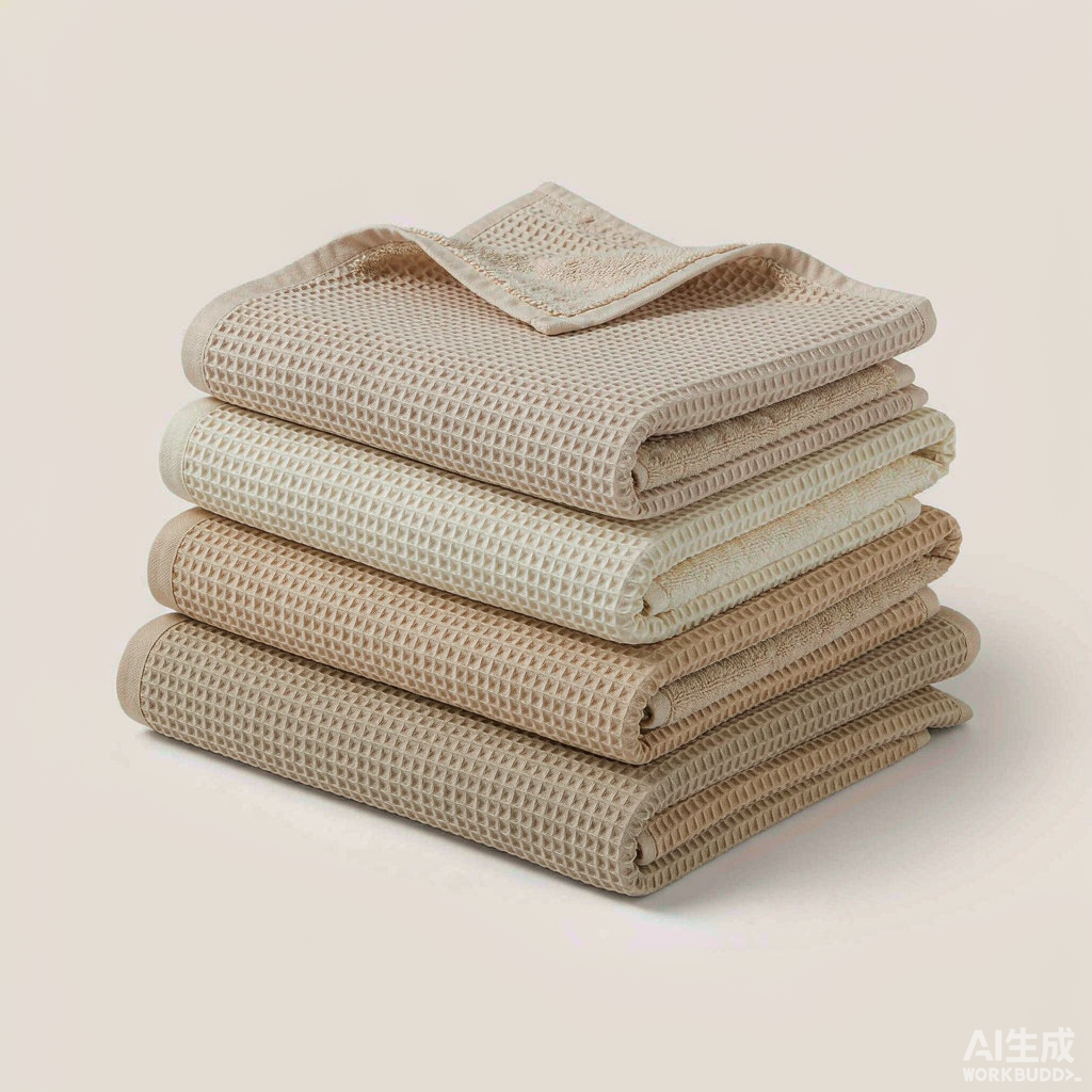 waffle-weave-towel-set-4pc image 1