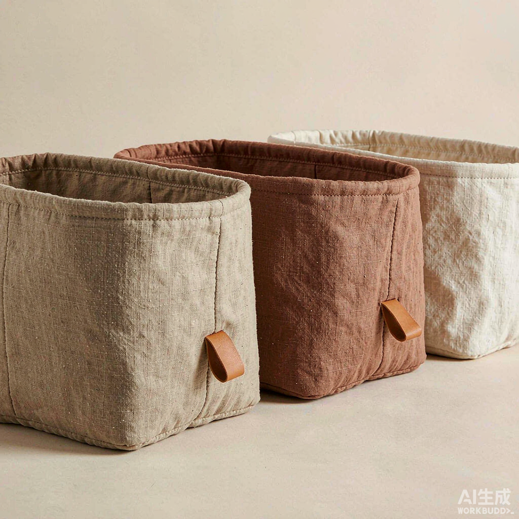 linen-storage-bins-3-pack image 1