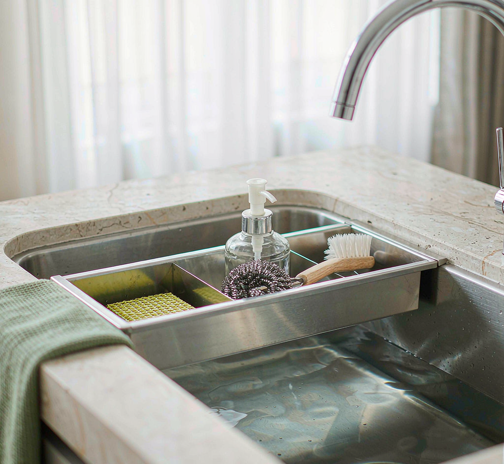 Bloom Sink Caddy — in context