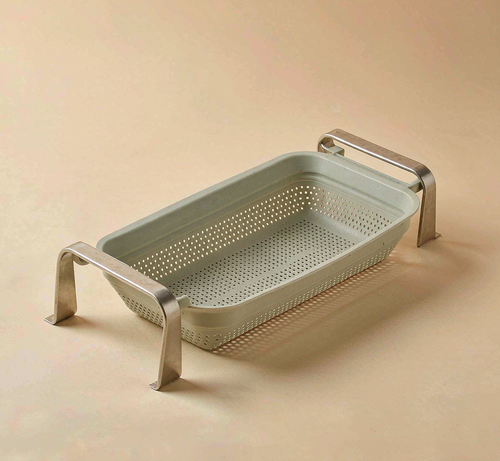 Fold-Flat Over-Sink Colander